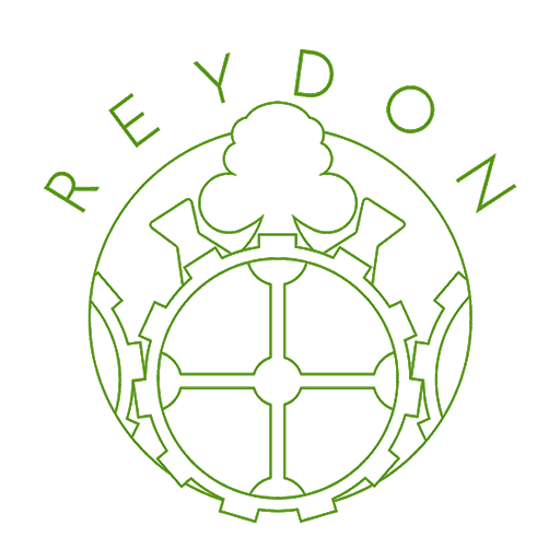 Cropped Reydon White Logo