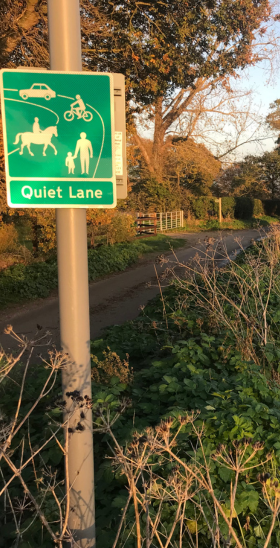 Quiet Lane in Reydon