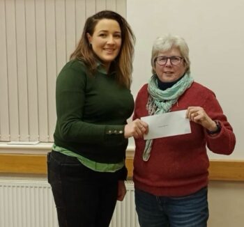 Helen Walker and Cathy Ryan (Blyth Valley Rotary and Sole Bay Care Fund) 190124