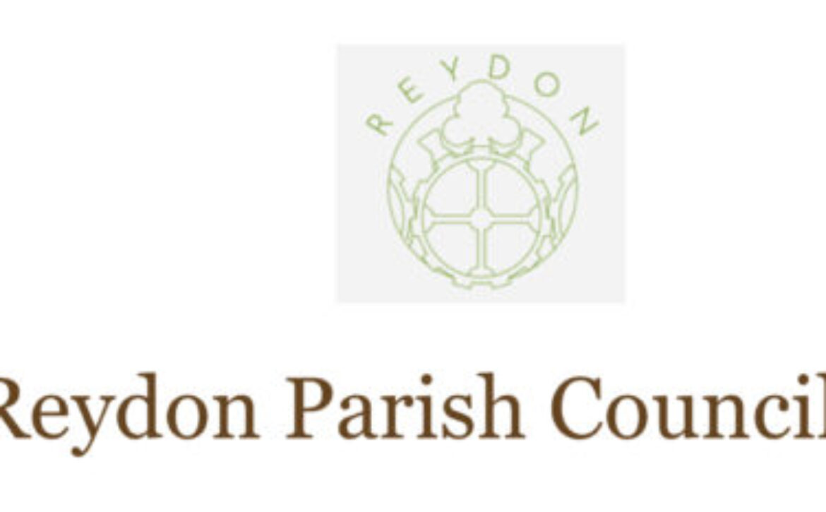 Reydon Parish Council Recreation Ground Notice crop