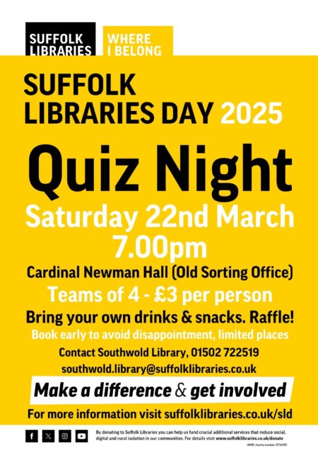 Southwold Quiz Night SLD 2025 Poster